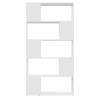 Book Cabinet Room Divider White - 80x24x155 cm | HipoMarket