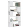 Book Cabinet Room Divider White - 80x24x155 cm | HipoMarket