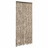 Insect Curtain Beige and Brown 56x185 cm - Chenille | HipoMarket