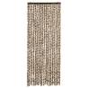 Insect Curtain Beige and Brown 56x185 cm - Chenille | HipoMarket