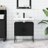 Bathroom Sink Cabinet Black 60x33x60 cm | Hipomarket