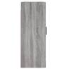 Elegant Grey Sonoma Wall Mounted Cabinets - 2 pcs