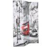 Folding Room Divider 120x170 cm - London Bus Design