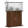 Stylish Brown Oak Aquarium Stand - 81x36x73 cm | Hipo Market