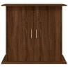 Stylish Brown Oak Aquarium Stand - 81x36x73 cm | Hipo Market