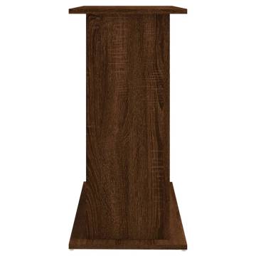 Stylish Brown Oak Aquarium Stand - 81x36x73 cm | Hipo Market