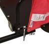 Durable Red & Black Bike Trailer - 45kg Capacity | HipoMarket