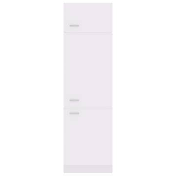 Refrigerator Cabinet White 60x57x207 cm - Stylish Storage