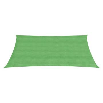 Sunshade Sail 5x6m Light Green - UV & Mould Resistant