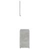 Stylish 3 Piece Bathroom Furniture Set - Concrete Grey