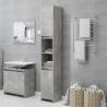 Stylish 3 Piece Bathroom Furniture Set - Concrete Grey