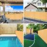 Privacy Net Sand 1x10m HDPE - Durable Garden Screen