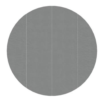 Light Grey Pool Ground Cloth Ø458 cm - Durable Polyester