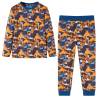 Kids' Pyjamas with Long Sleeves Cognac 116 Size 116 (5-6y) 