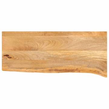 Table Top Live Edge 70x40 cm - Solid Mango Wood | HipoMarket