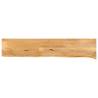 Table Top Live Edge 160x40x2.5 cm Solid Wood Mango Colour natural Size 160 x 40 x 2.5 cm Quantity in Package 1 Material solid mango wood 