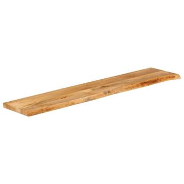 Table Top Live Edge 160x40cm Solid Wood Mango | Hipo Market