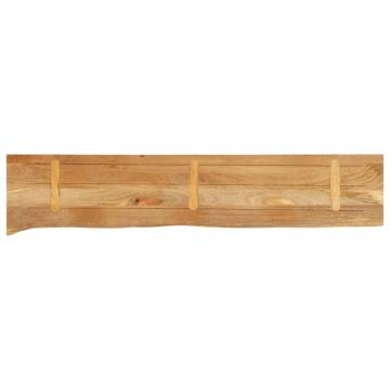 Table Top Live Edge 160x40cm Solid Wood Mango | Hipo Market