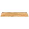 Table Top Live Edge 140x60 cm Solid Mango Wood - Hipomarket