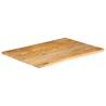 Live Edge Mango Wood Table Top 100x80 cm | Hipomarket