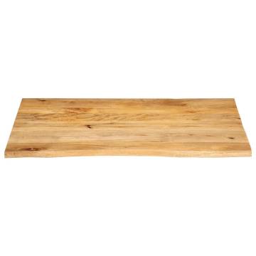 Live Edge Mango Wood Table Top 100x80 cm | Hipomarket