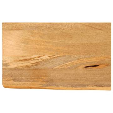 Table Top Live Edge Solid Wood Mango – Unique & Sturdy