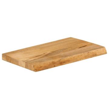 Table Top Live Edge Solid Wood Mango – Unique & Sturdy