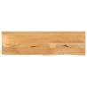 Table Top Live Edge 110x20x3.8 cm Solid Wood Mango Colour natural Size 110 x 20 x 3.8 cm Quantity in Package 1 Material solid mango wood 