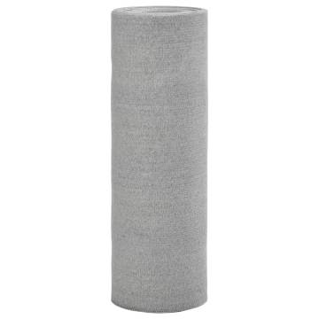 Light Grey Privacy Net 1.5x10m - HDPE 150 gm² | Hipomarket