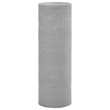 Light Grey Privacy Net 2x10m HDPE - Durable & UV Resistant