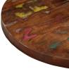 Round Solid Wood Reclaimed Table Top Ø 70 cm - Hipomarket