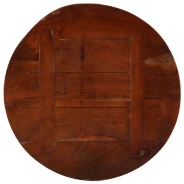 Reclaimed Wood Round Table Top Ø 80 cm - Rustic Charm