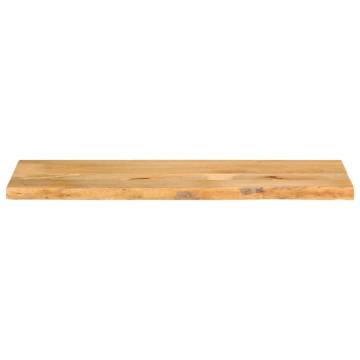 Table Top Live Edge 120x30 Solid Wood Mango | Hipo Market