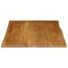 Table Top 100x80x2.5 cm Live Edge Solid Wood Mango | HipoMarket