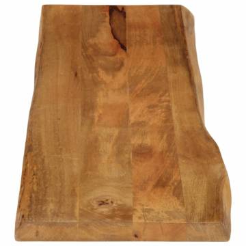 Live Edge Solid Wood Mango Table Top 180x40 cm | Hipomarket