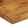 Live Edge Solid Wood Mango Table Top 180x40 cm | Hipomarket