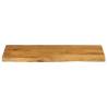 Live Edge Solid Wood Mango Table Top 90x40 cm | HipoMarket