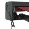 Manual Retractable Awning Burgundy 400x300 cm - Hipomarket