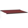 Manual Retractable Awning Burgundy 500x300 cm | HipoMarket