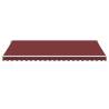 Manual Retractable Awning Burgundy 500x350 cm - Hipomarket