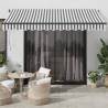 Automatic Retractable Awning with LEDs Anthracite&White 350x250 cm Colour anthracite and white Size 350 x 250 cm Quantity in Package 1 