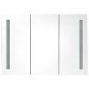 LED Bathroom Mirror Cabinet 89x14x62 cm - Modern Design