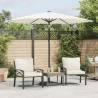 Garden Parasol with Steel Pole White 268x268x226 cm Colour white Size 268 x 268 x 226 cm Quantity in Package 1 