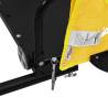 Sturdy Yellow & Black Bike Trailer - 45kg Capacity