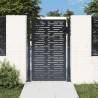 Garden Gate Anthracite 105x130 cm Steel Square Design Size 105 x 130 cm 