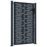 Garden Gate Anthracite 105x130 cm - Steel Square Design