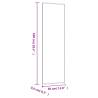 Wall Mirror 30x100 cm - Classic Glass Rectangle Design