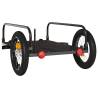 Durable Black Bike Trailer - Iron, 30 kg Capacity | Hipo Market