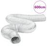 Ventilation Duct Aluminium 6 m Ø10 cm Size 10 cm 