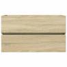 Sink Cabinet Sonoma Oak - Stylish & Space-Saving 80x38.5 cm